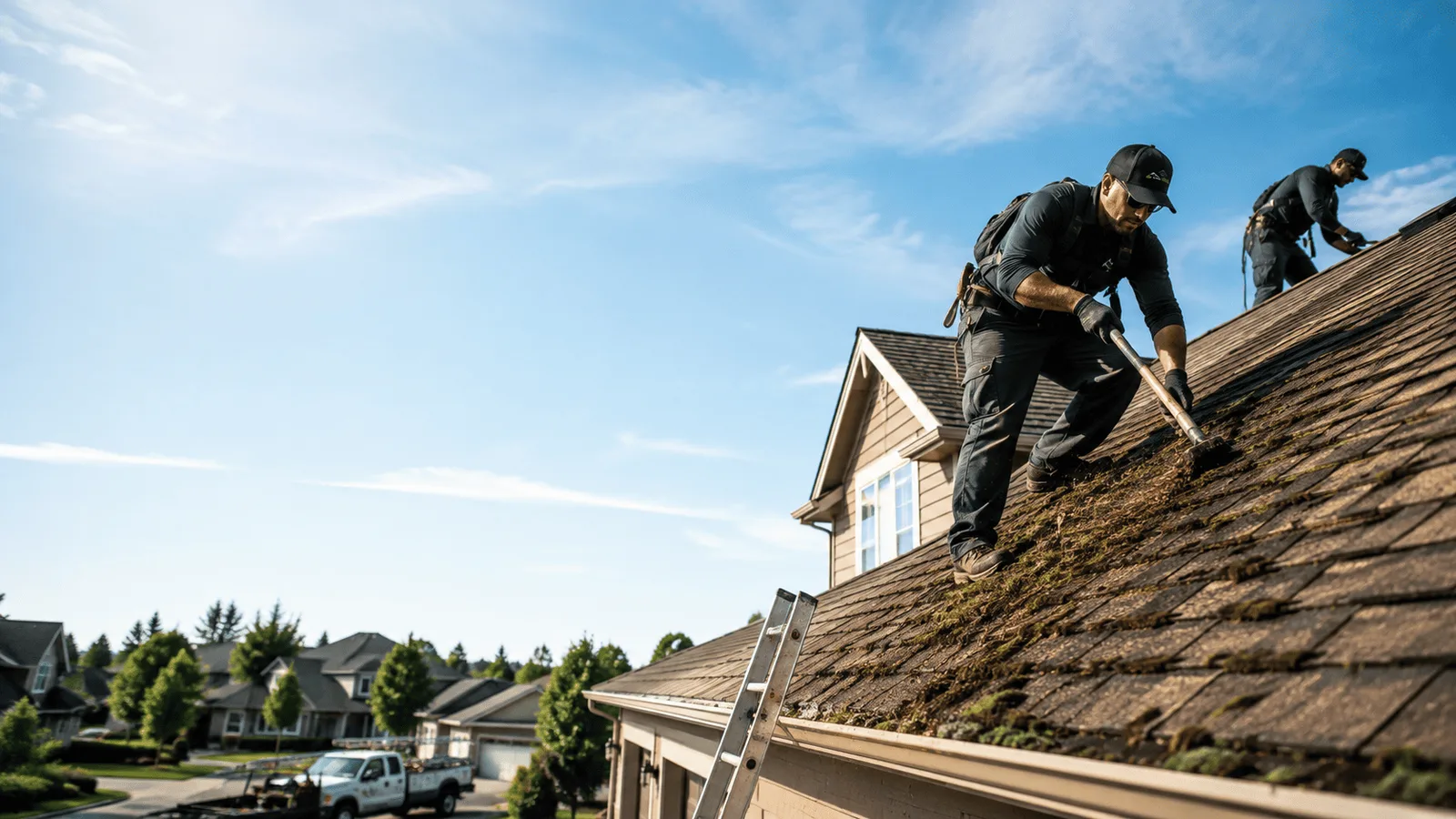 Roof Moss Removal in Dudley, NC near me
